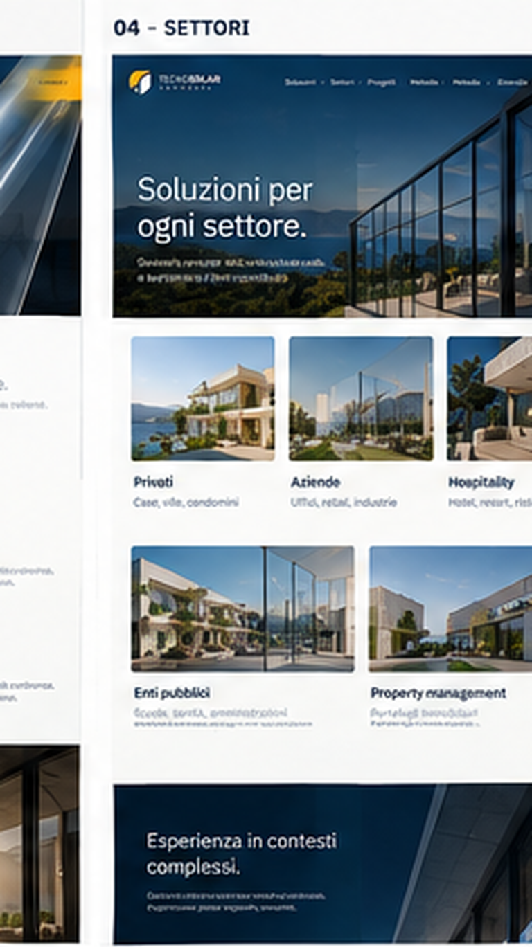 Anteprima concettuale di Settori