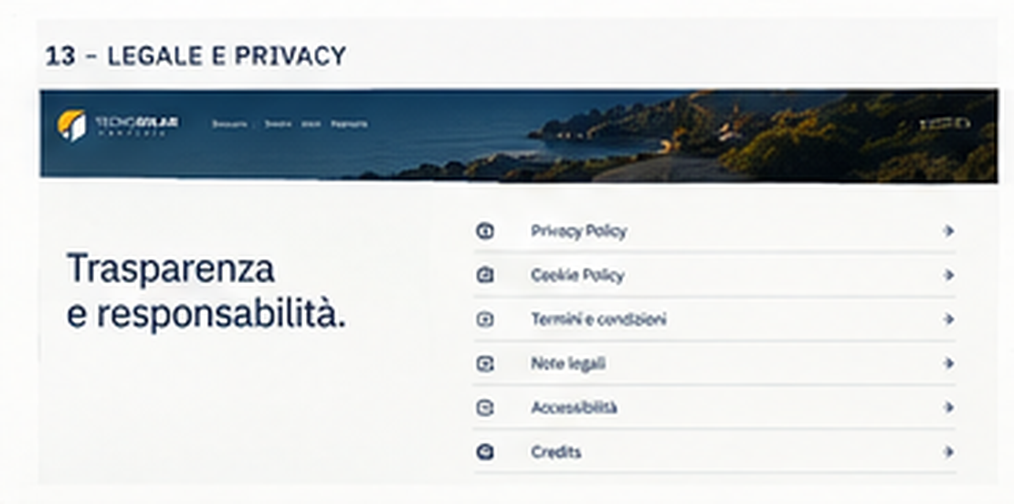 Anteprima concettuale di Privacy Policy