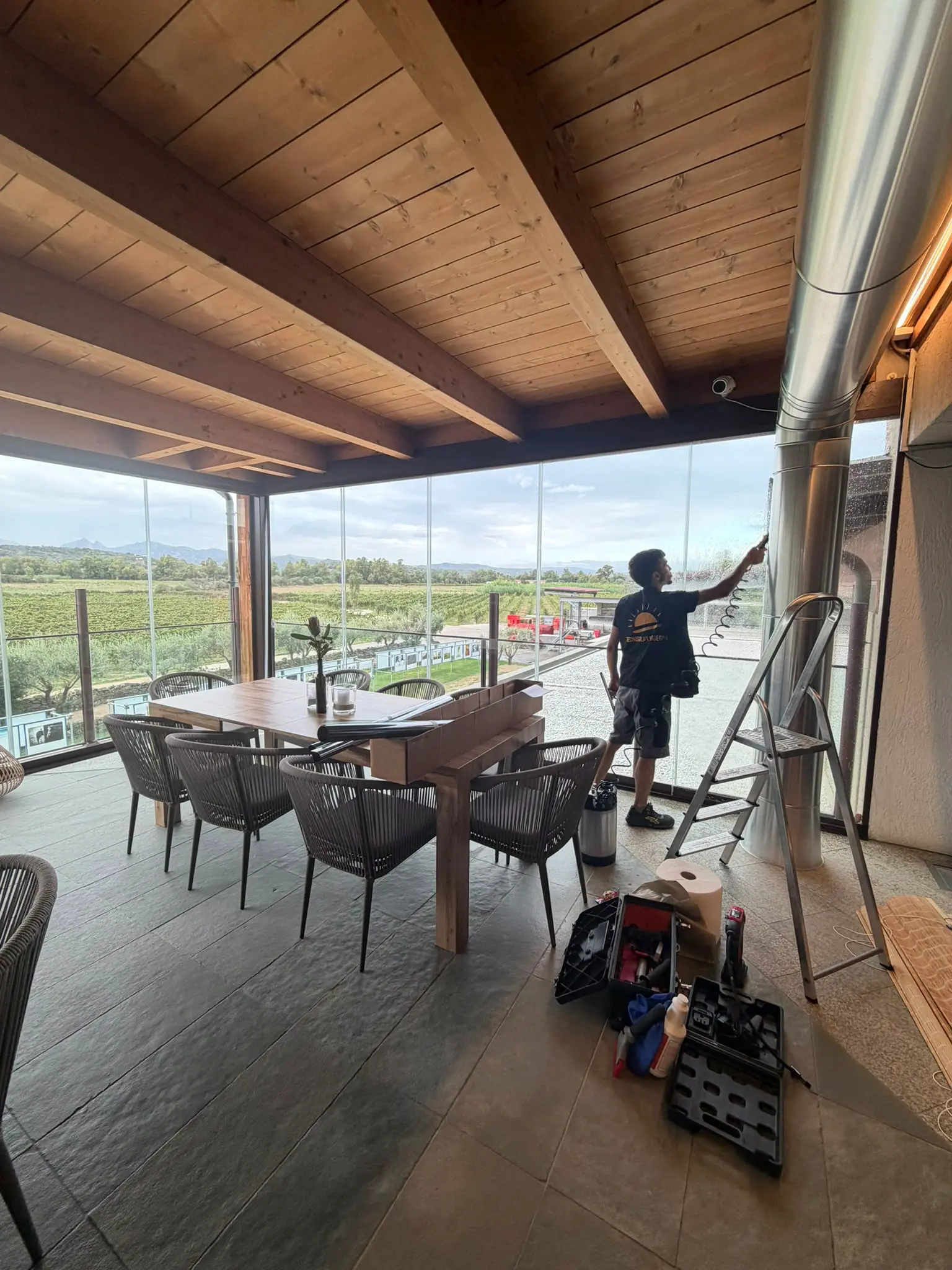 Installazione Tecnosolar Sardegna — Efficientamento energetico sede ASL, Olbia — Sede ASL